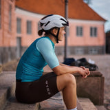 ES16 Cykeltröja lätt Supreme - Turkos Dam
